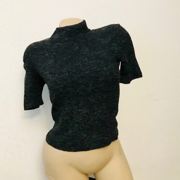 Sadie & Sage Grey Top Medium NWT NEW